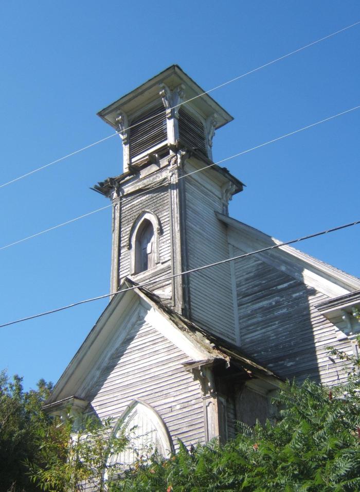 abandoned church near Knowlesville, New Brunswick abandoned church near Knowlesville, New Brunswick