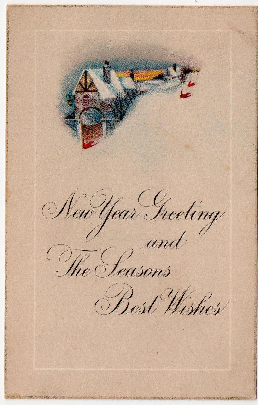 wishes from two red birds
