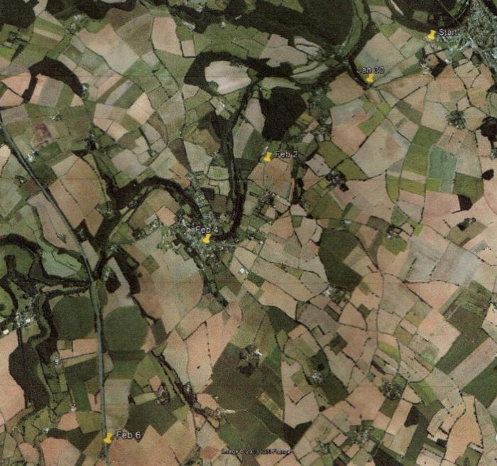 placemarks on Google Earth