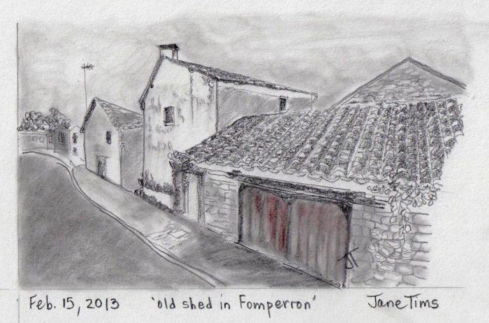 'old shed in Fomperron'