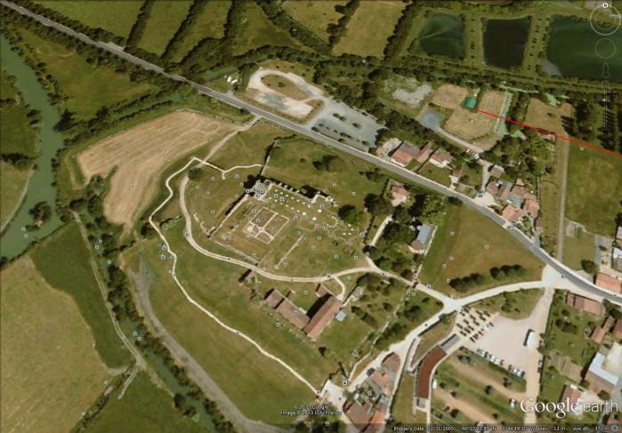 map of abbey