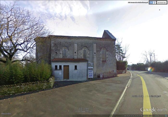 old church on the Route de la Mothe