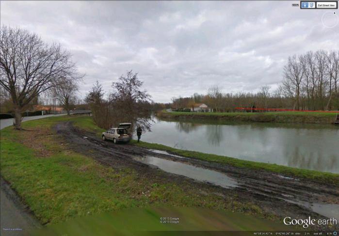fisherman along the river