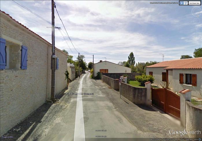 side street in Saint-Sauveur-d'Aunis 