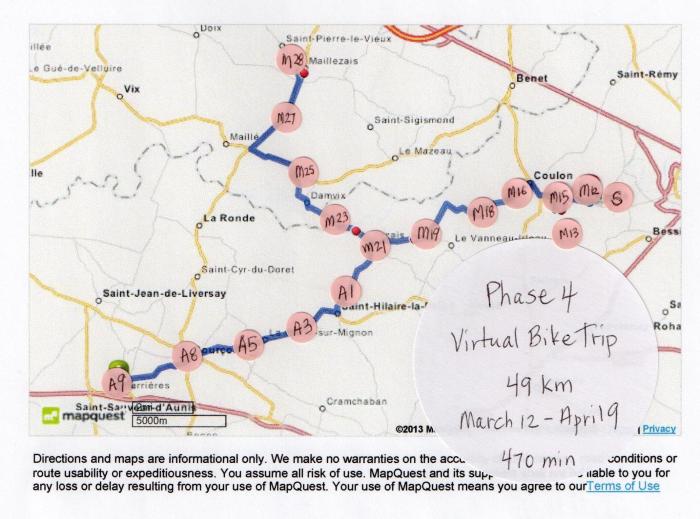 Phase 4 mapquest map