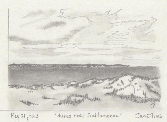 'dunes near Sablanceau'