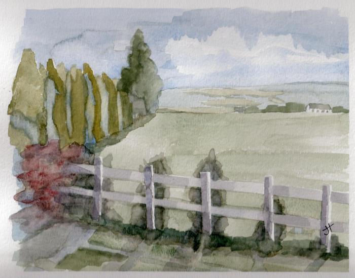 July 13, 2013 'countryside near St. Martin' Jane Tims