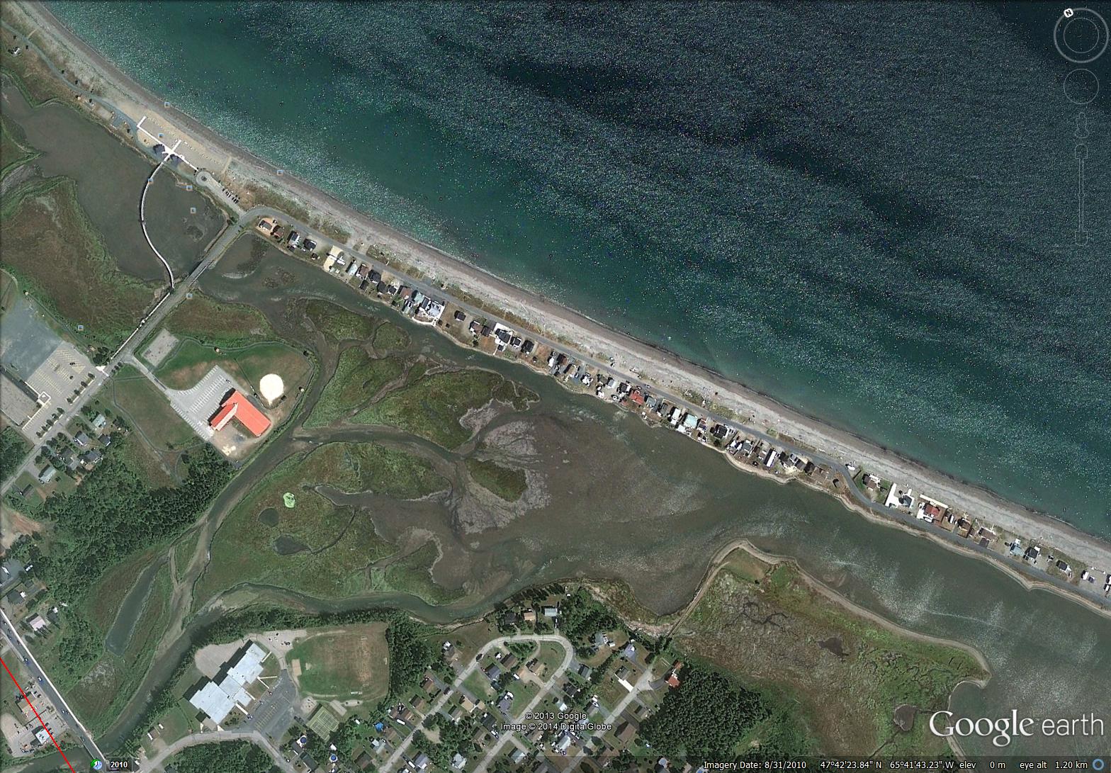 Beresford Beach aerial