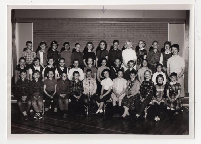 Miss Johnson's Grade Three class, Crescent Heights Elementary School (I am in the back row, seventh from the left)