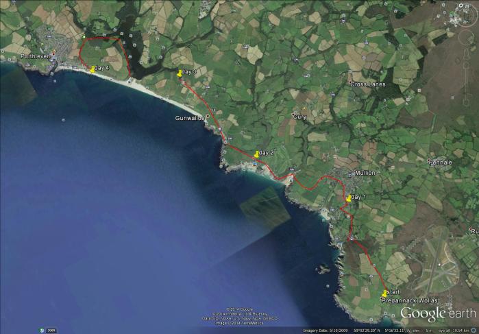 Predannack Wollas to Porthleven