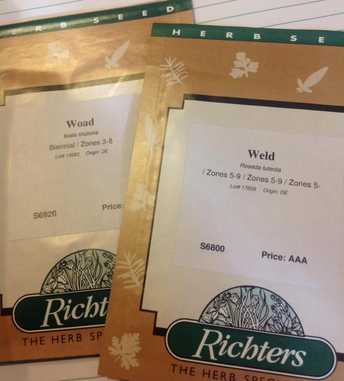 packets of seed for planting next spring