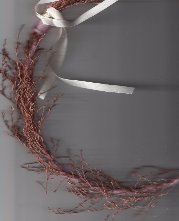 Sea Lavender, picked long ago and woven into a wreath