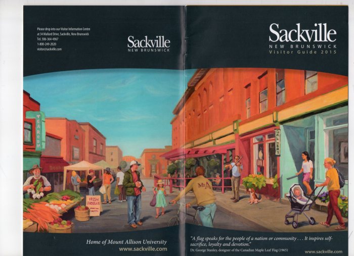 Brochure for the Town of Sackville, New Brunswick