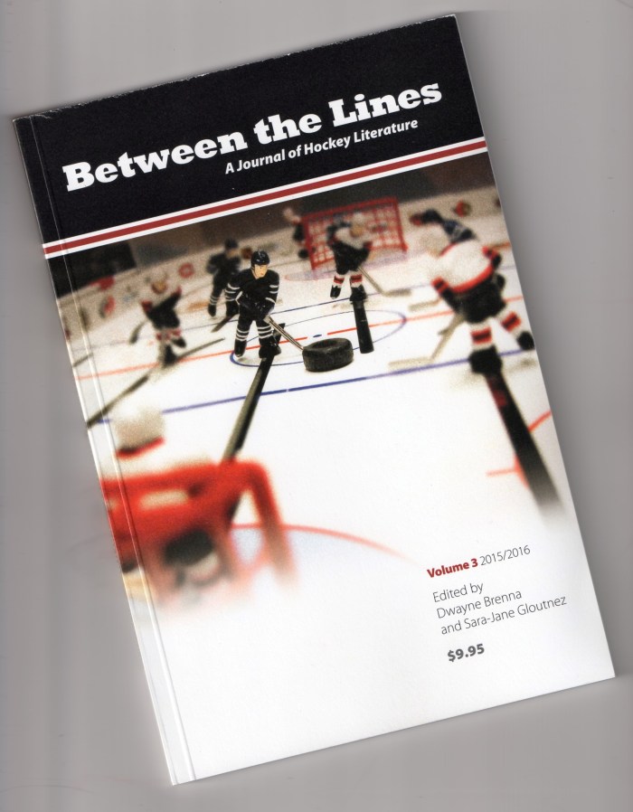 Between the Lines: A Journal of Hockey Literature