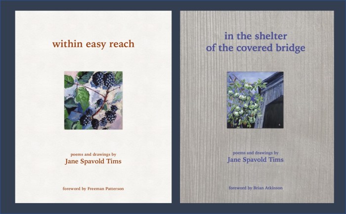two poetry books