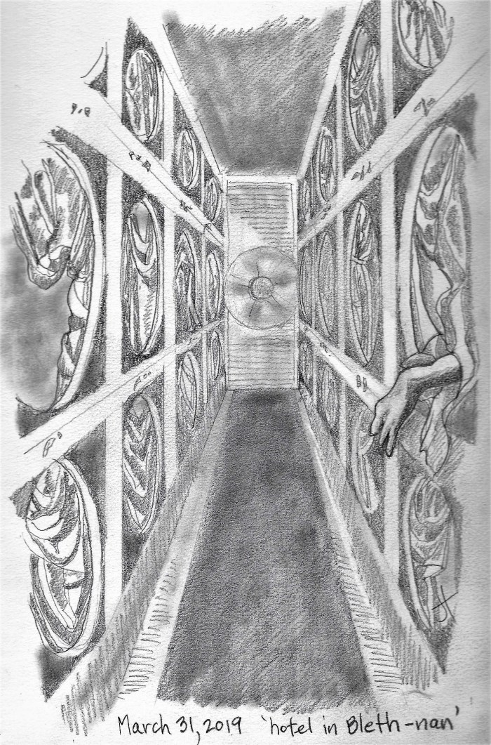 March 2019 'hotel in Bleth-nan' paperback (2)