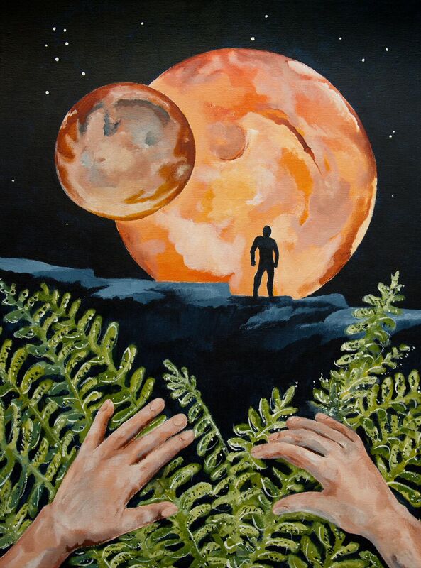 Meniscus Crossing The Churn cover painting