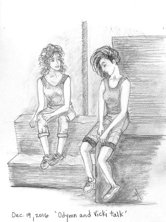 'Odymn and Vicki talk'