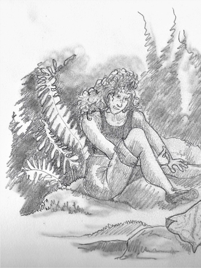 'studying the map'left half paperback